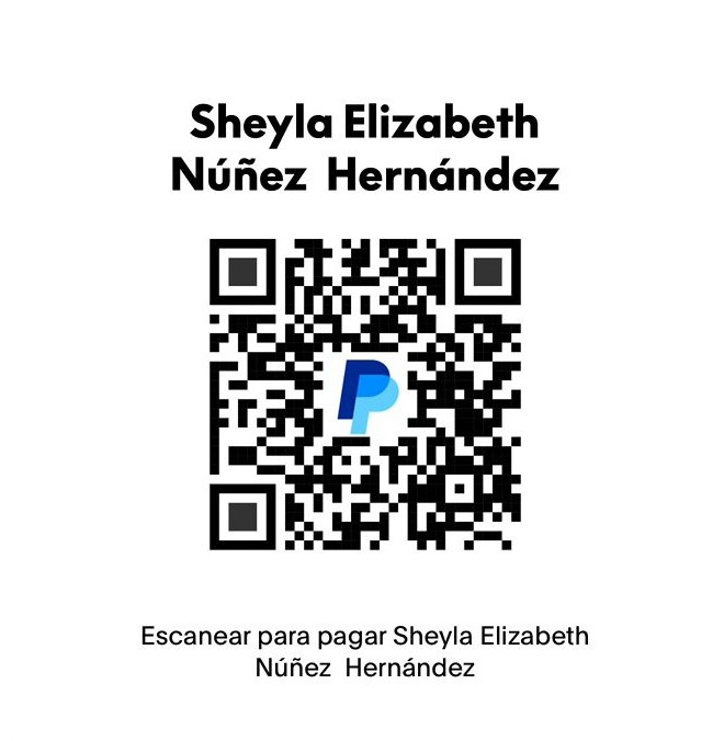 QR PayPal - Sheyla Elizabeth Núñez Hernández